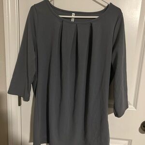 Piphany Women’s L Grey Tunic 29”L